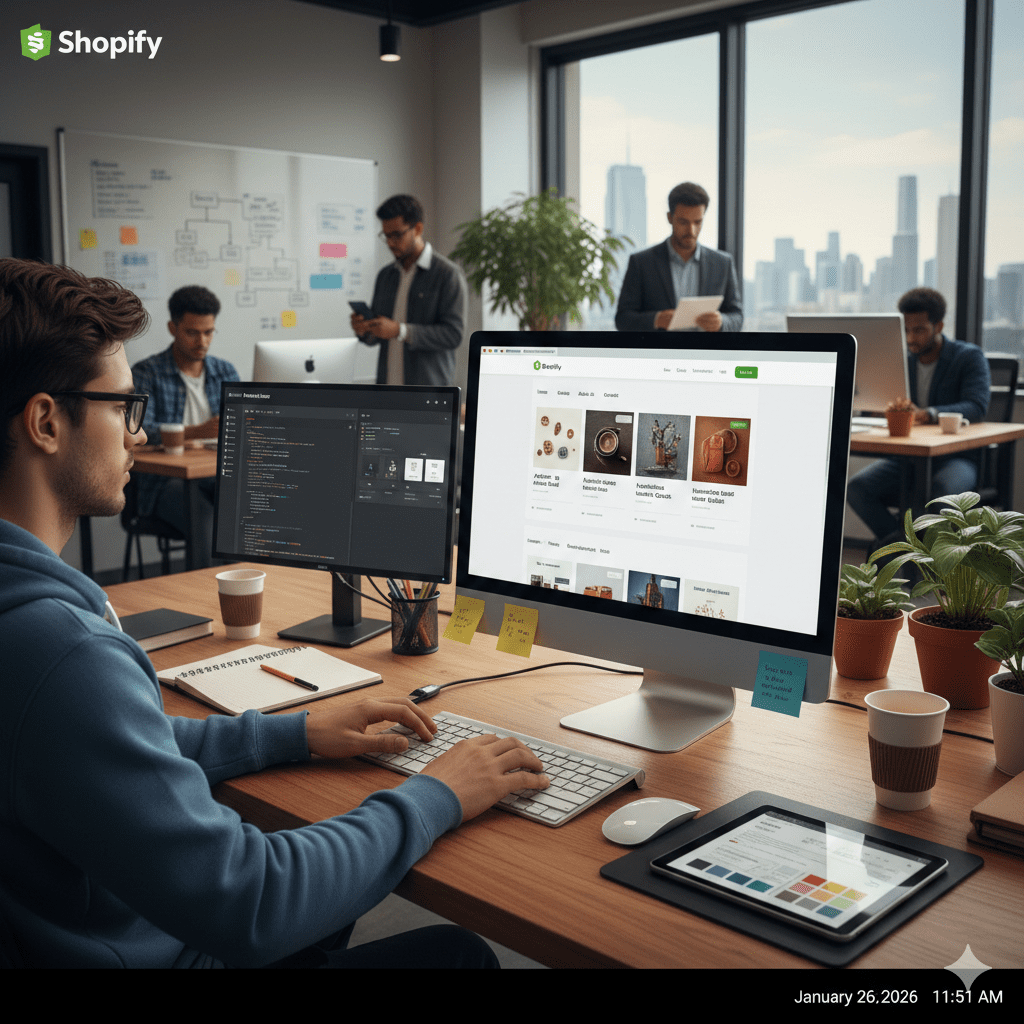 shopify website development