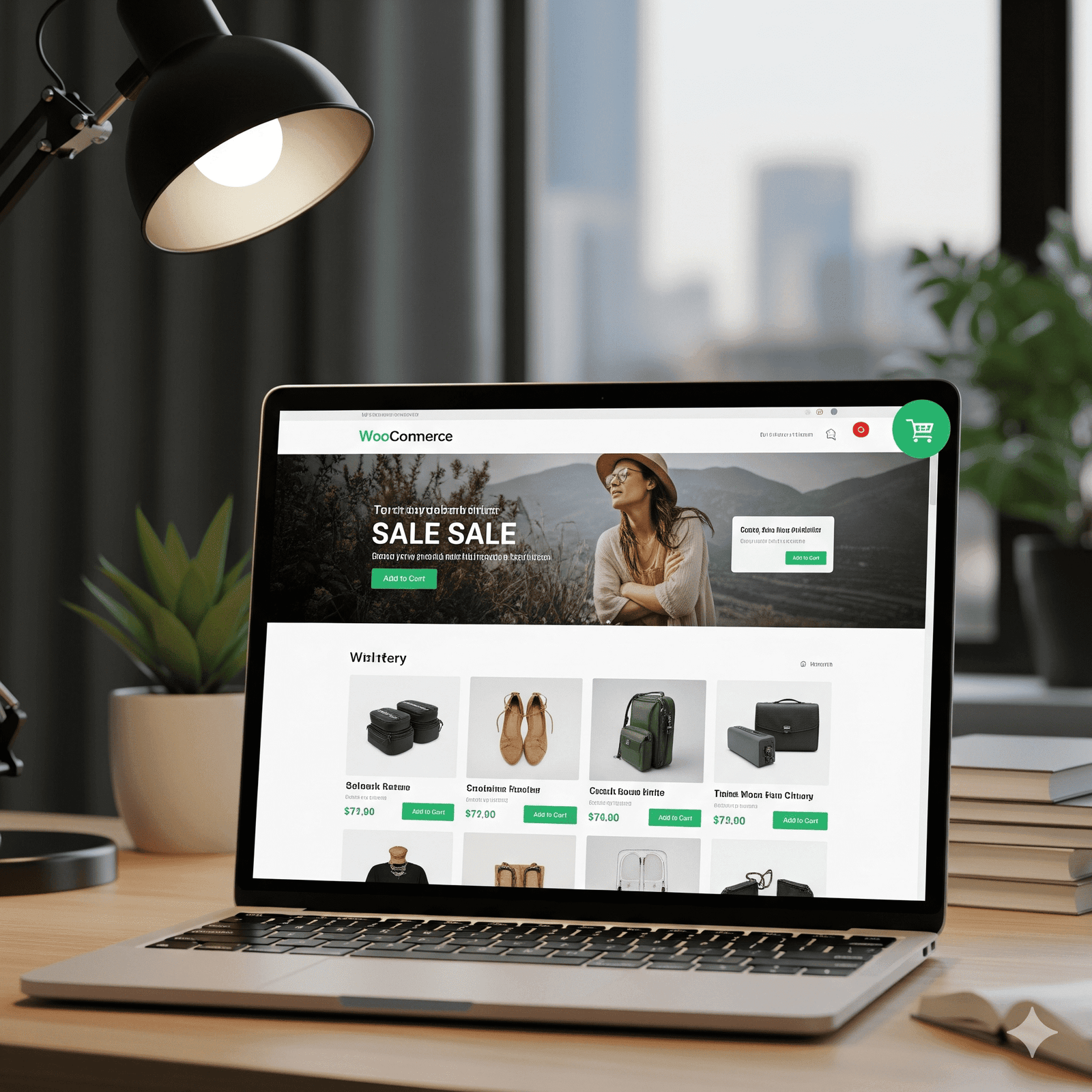 Woocommercs Wordpress website